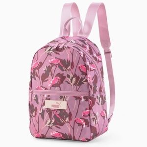 Puma Backpack Pink Floral